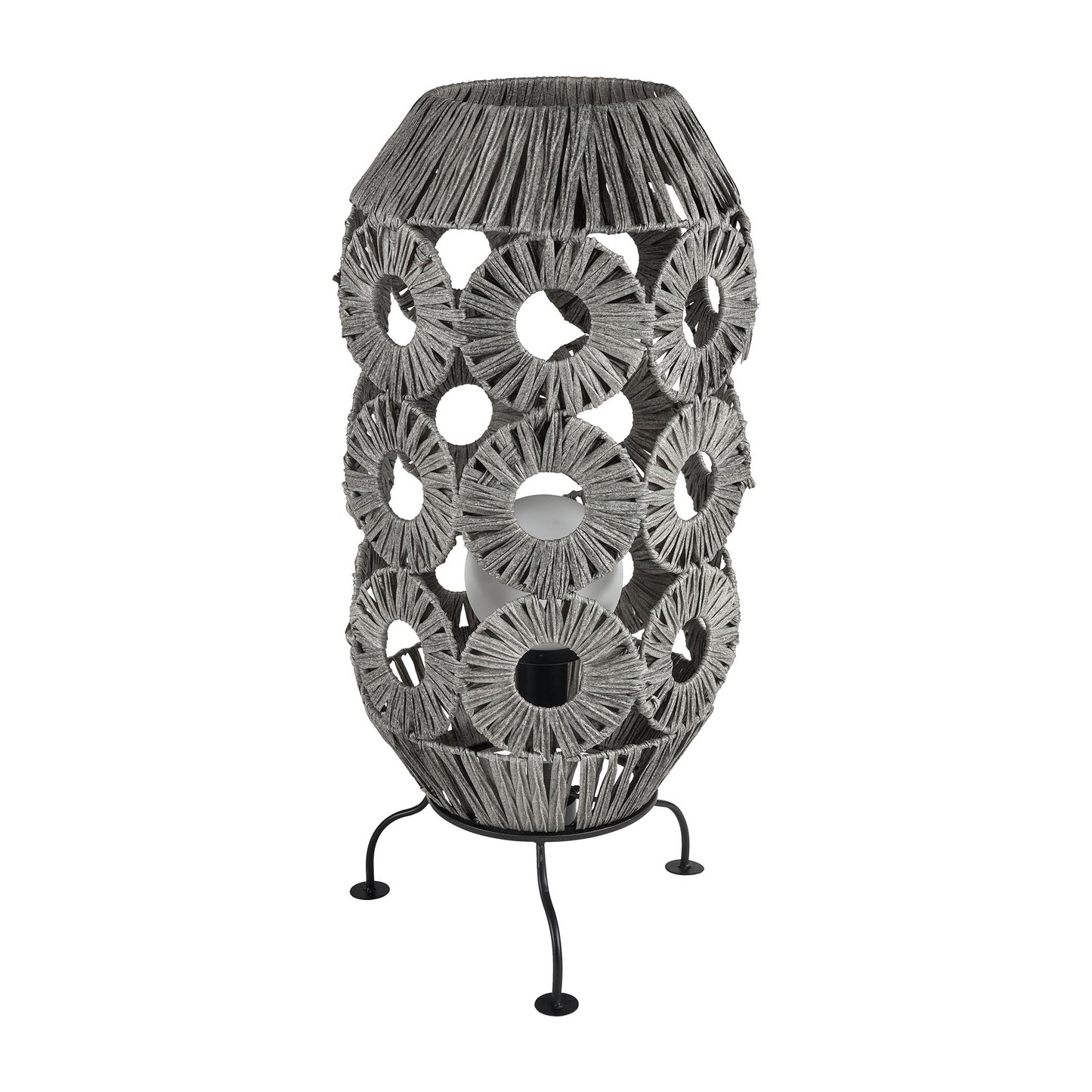 ELK SIGNATURE H0019-8575 Palayan 36'' High 1-Light Outdoor Table Lamp - Gray