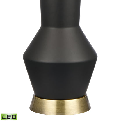 ELK SIGNATURE H0019-9494-LED Stanwell 27'' High 1-Light Table Lamp - Matte Black - Includes LED Bulb