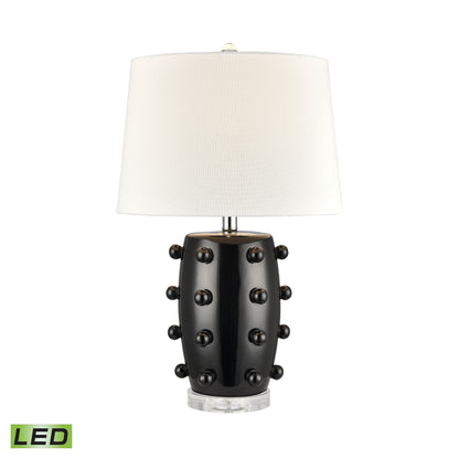 ELK SIGNATURE H0019-9500-LED Torny 25'' High 1-Light Table Lamp - Black - Includes LED Bulb