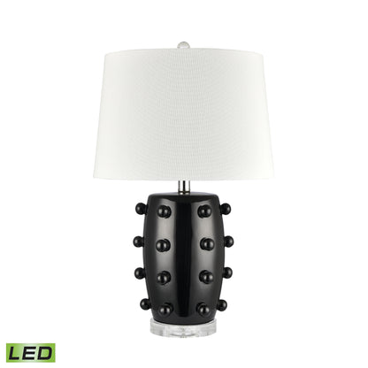 ELK SIGNATURE H0019-9500-LED Torny 25'' High 1-Light Table Lamp - Black - Includes LED Bulb