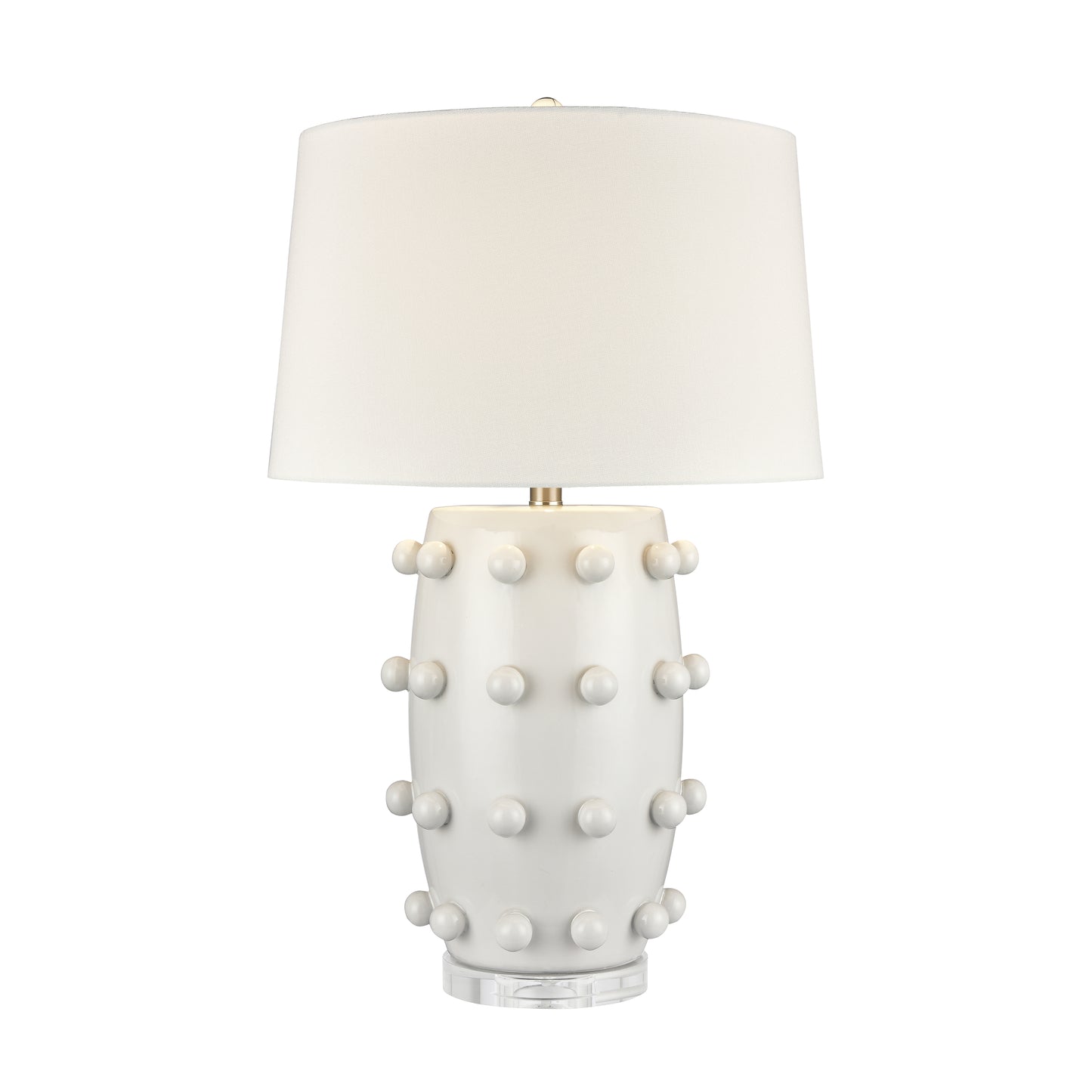 ELK SIGNATURE H0019-9501 Torny 28'' High 1-Light Table Lamp - White