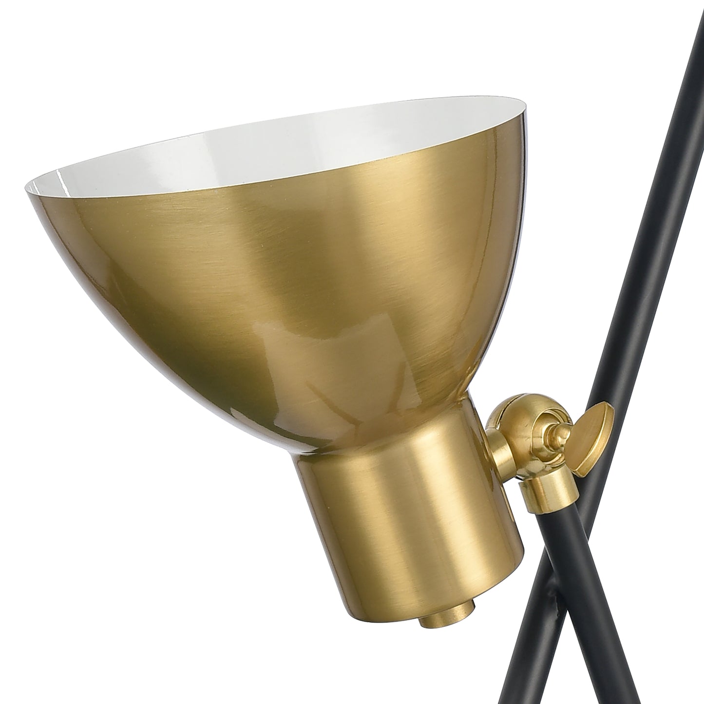 ELK SIGNATURE H0019-9511 Wyman Square 19'' High 1-Light Desk Lamp - Satin Gold