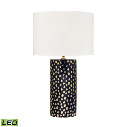 ELK SIGNATURE H0019-9512-LED Signe 26'' High 1-Light Table Lamp - Navy - Includes LED Bulb