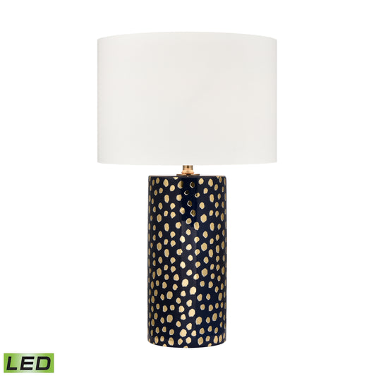 ELK SIGNATURE H0019-9512-LED Signe 26'' High 1-Light Table Lamp - Navy - Includes LED Bulb