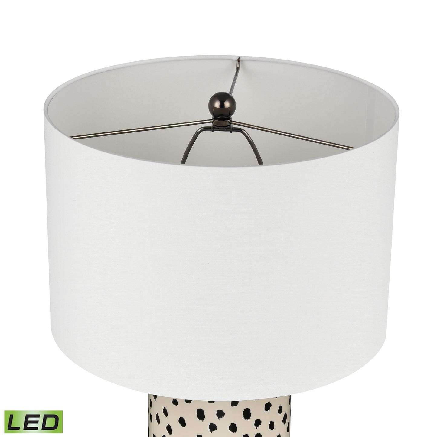 ELK SIGNATURE H0019-9513-LED Signe 26'' High 1-Light Table Lamp - Cream - Includes LED Bulb