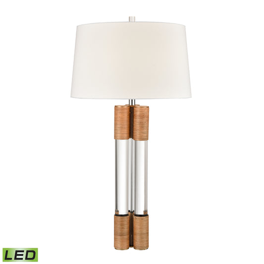 ELK SIGNATURE H0019-9515-LED Island Gate 37'' High 1-Light Table Lamp - Clear - Includes LED Bulb