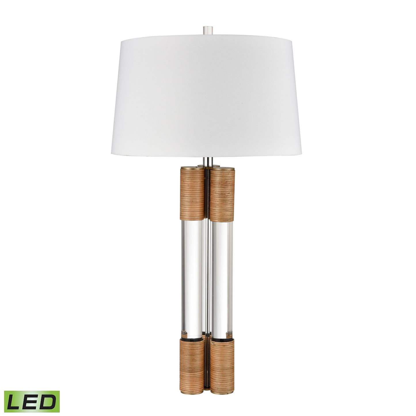 ELK SIGNATURE H0019-9515-LED Island Gate 37'' High 1-Light Table Lamp - Clear - Includes LED Bulb