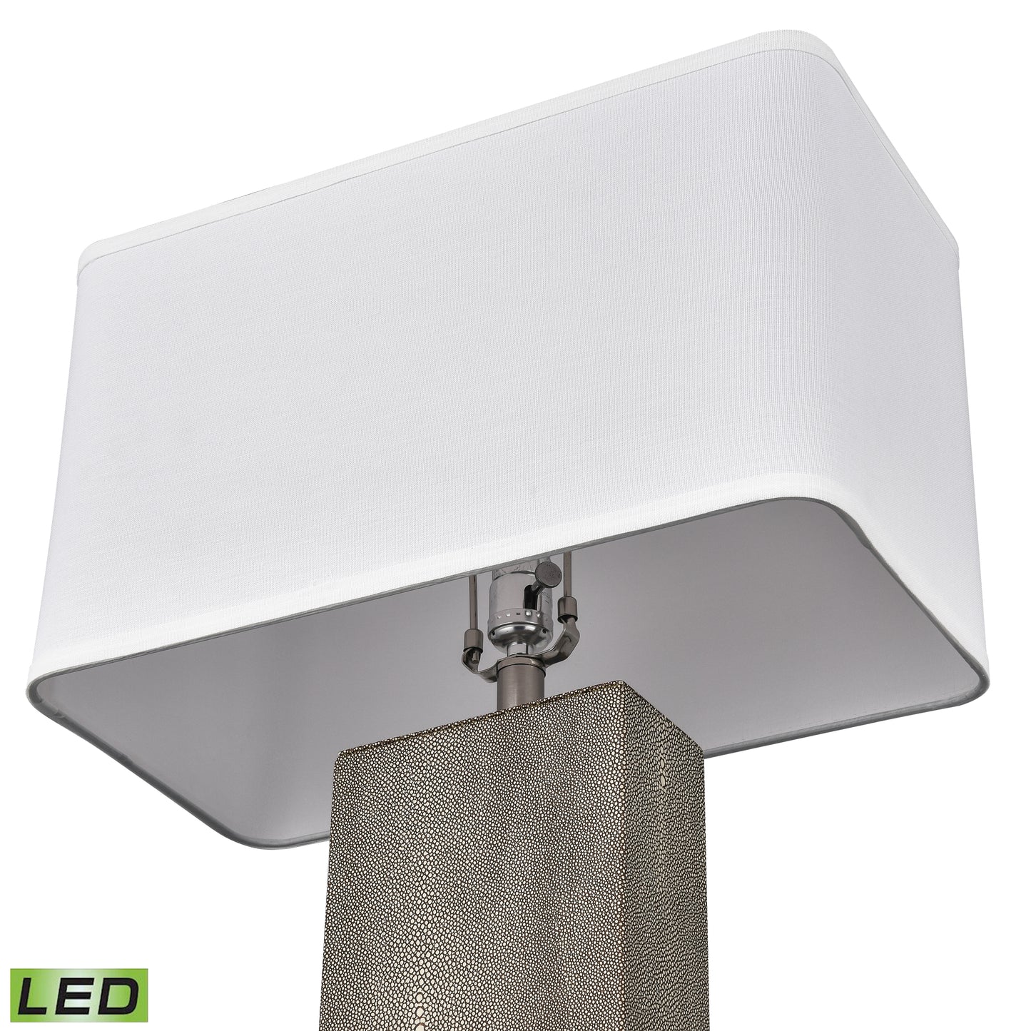 ELK SIGNATURE H0019-9518-LED Against the Grain 34'' High 1-Light Table Lamp - Includes LED Bulb