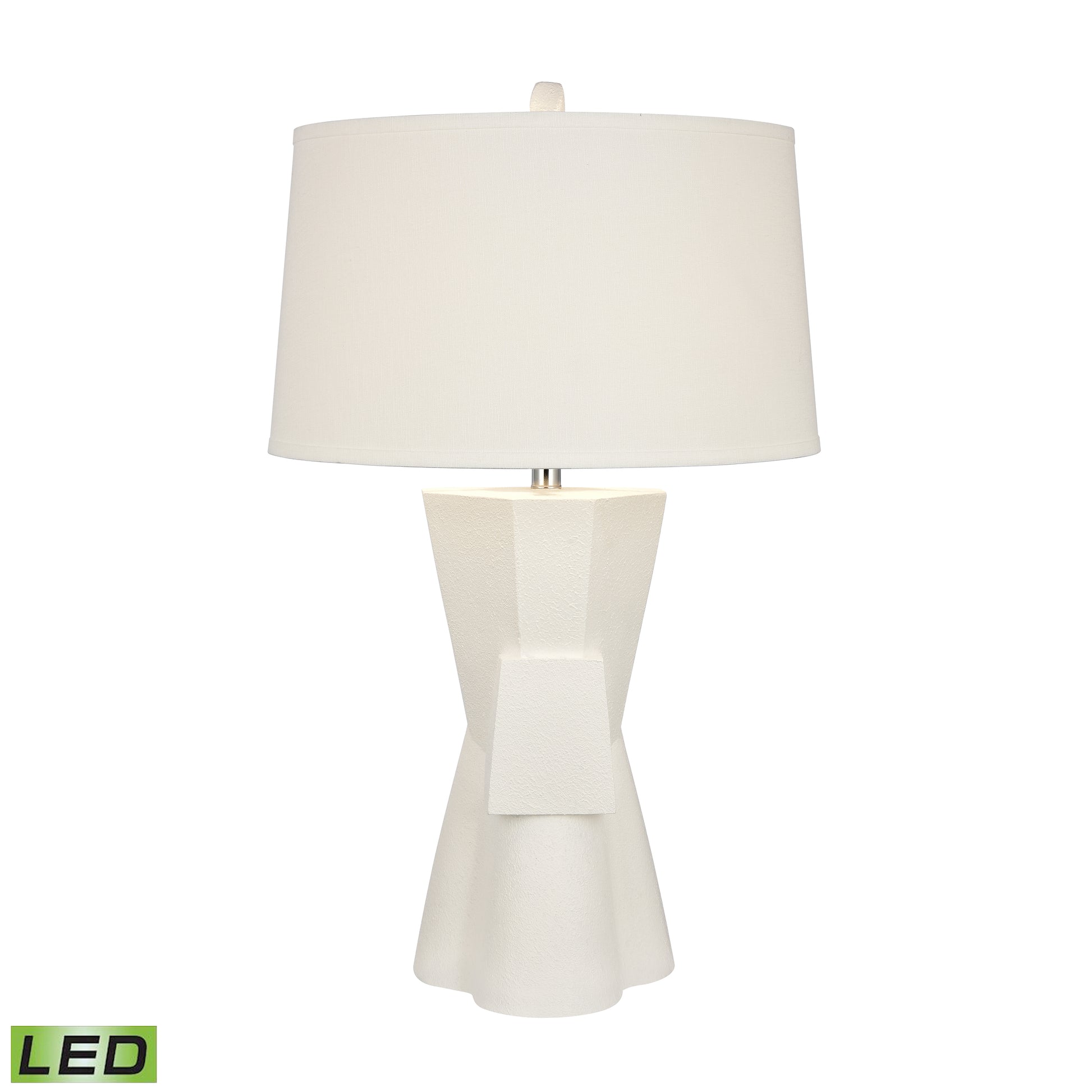 ELK SIGNATURE H0019-9544-LED Helensville 32'' High 1-Light Table Lamp - White - Includes LED Bulb