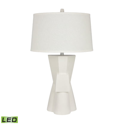 ELK SIGNATURE H0019-9544-LED Helensville 32'' High 1-Light Table Lamp - White - Includes LED Bulb