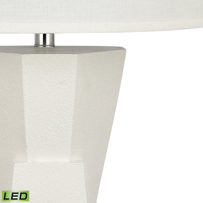 ELK SIGNATURE H0019-9544-LED Helensville 32'' High 1-Light Table Lamp - White - Includes LED Bulb