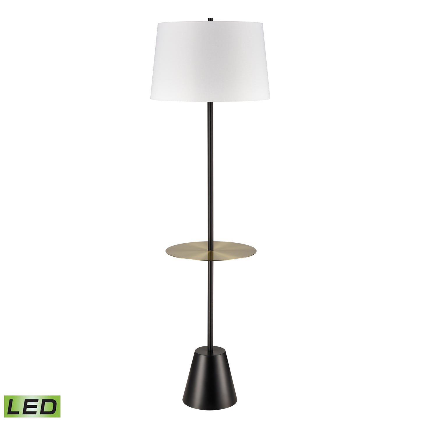 ELK SIGNATURE H0019-9556-LED Abberwick 64'' High 1-Light Floor Lamp - Includes LED Bulb