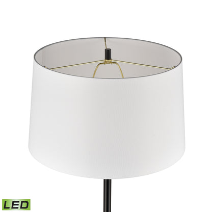 ELK SIGNATURE H0019-9556-LED Abberwick 64'' High 1-Light Floor Lamp - Includes LED Bulb