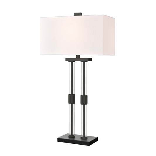 ELK SIGNATURE H0019-9568 Roseden Court 34'' High 1-Light Table Lamp - Matte Black