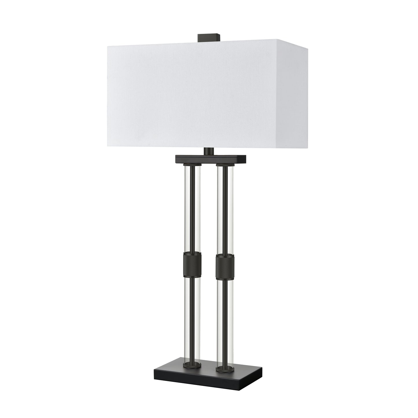 ELK SIGNATURE H0019-9568 Roseden Court 34'' High 1-Light Table Lamp - Matte Black