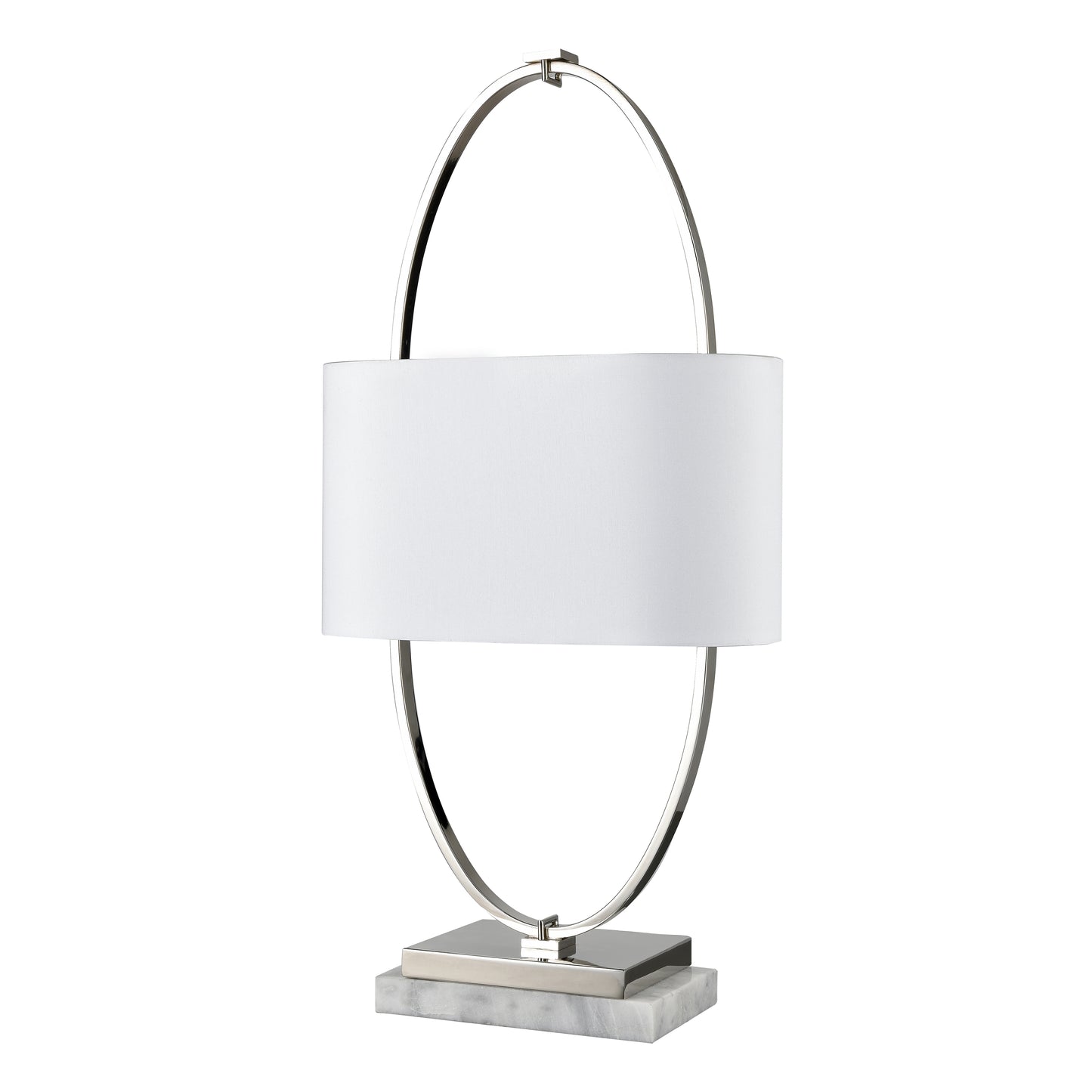 ELK SIGNATURE H0019-9571 Gosforth 32'' High 1-Light Table Lamp - Polished Nickel