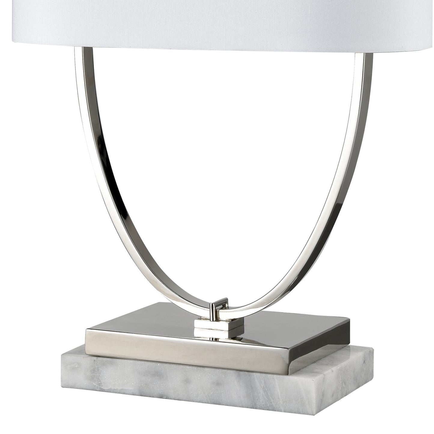 ELK SIGNATURE H0019-9571 Gosforth 32'' High 1-Light Table Lamp - Polished Nickel