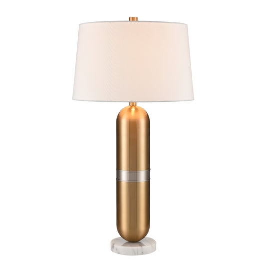 ELK SIGNATURE H0019-9575 Pill 34'' High 1-Light Table Lamp - Aged Brass