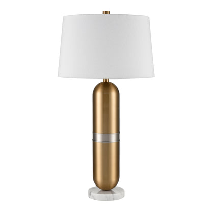 ELK SIGNATURE H0019-9575 Pill 34'' High 1-Light Table Lamp - Aged Brass