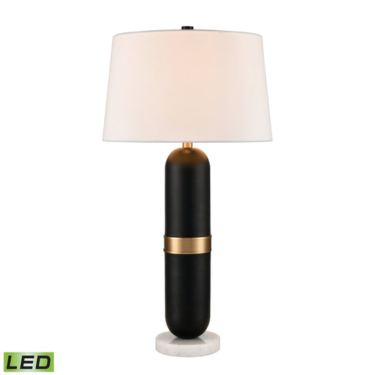 ELK SIGNATURE H0019-9576-LED Pill 34'' High 1-Light Table Lamp - Matte Black - Includes LED Bulb