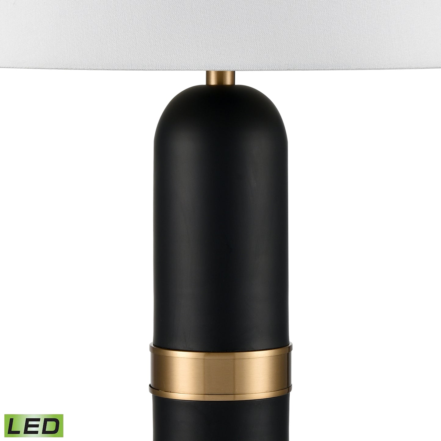 ELK SIGNATURE H0019-9576-LED Pill 34'' High 1-Light Table Lamp - Matte Black - Includes LED Bulb