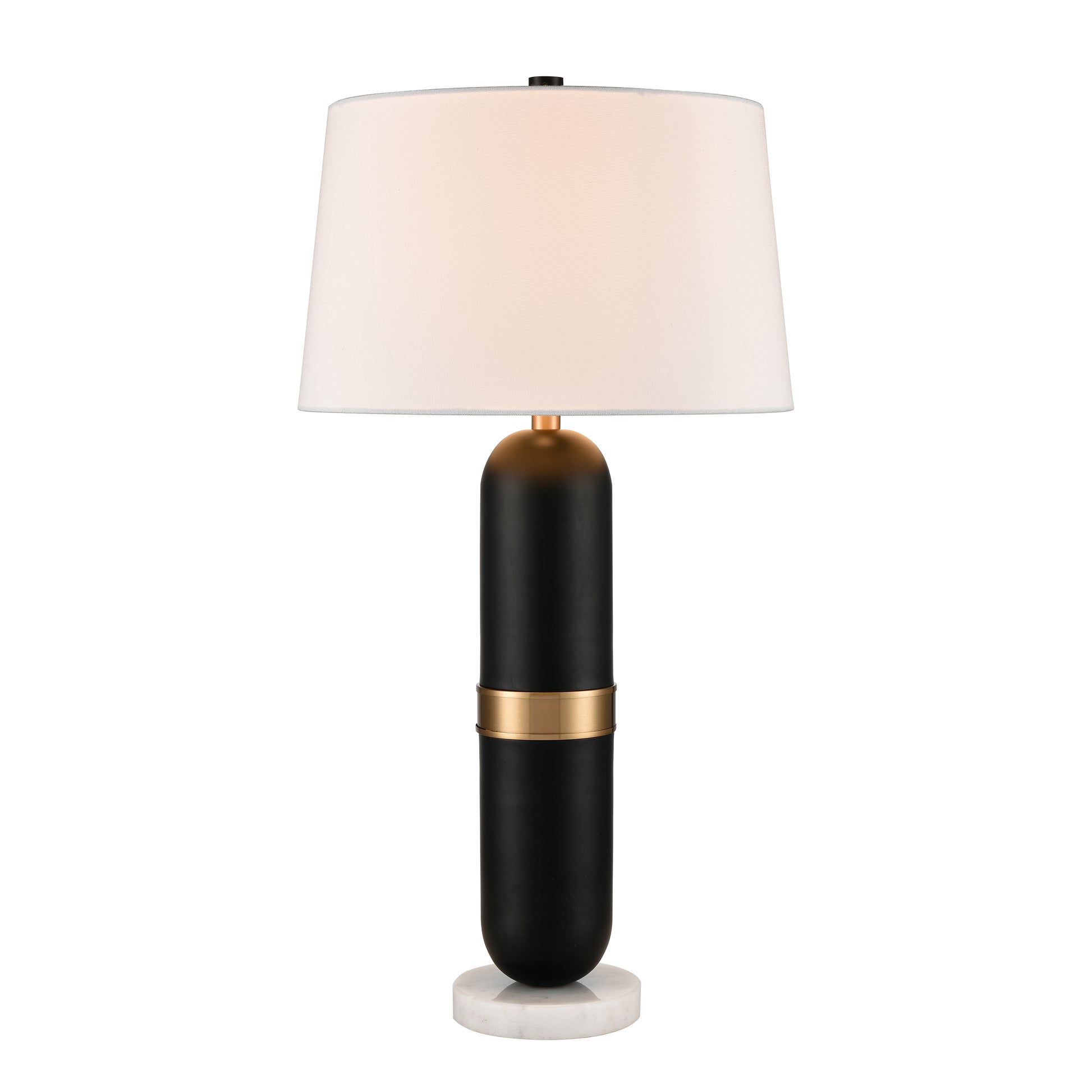 ELK SIGNATURE H0019-9576 Pill 34'' High 1-Light Table Lamp - Matte Black