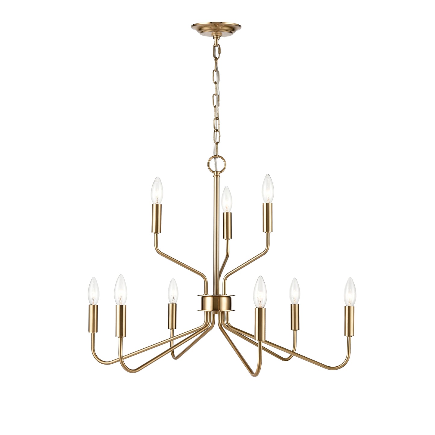 ELK SIGNATURE H0019-9617 Genista 28'' Wide 9-Light Chandelier