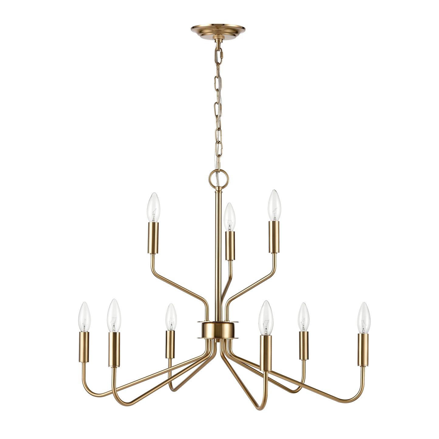 ELK SIGNATURE H0019-9617 Genista 28'' Wide 9-Light Chandelier