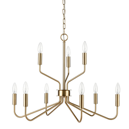 ELK SIGNATURE H0019-9617 Genista 28'' Wide 9-Light Chandelier