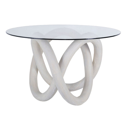 ELK SIGNATURE H0075-9439 Knotty Dining Table - White