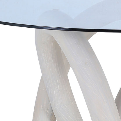 ELK SIGNATURE H0075-9439 Knotty Dining Table - White