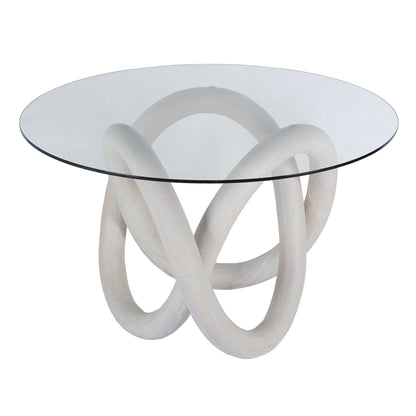 ELK SIGNATURE H0075-9439 Knotty Dining Table - White