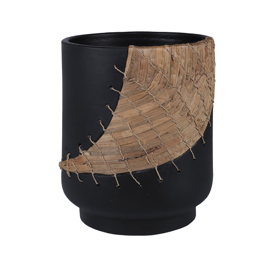 ELK SIGNATURE H0077-9822 Wayde Vase - Black