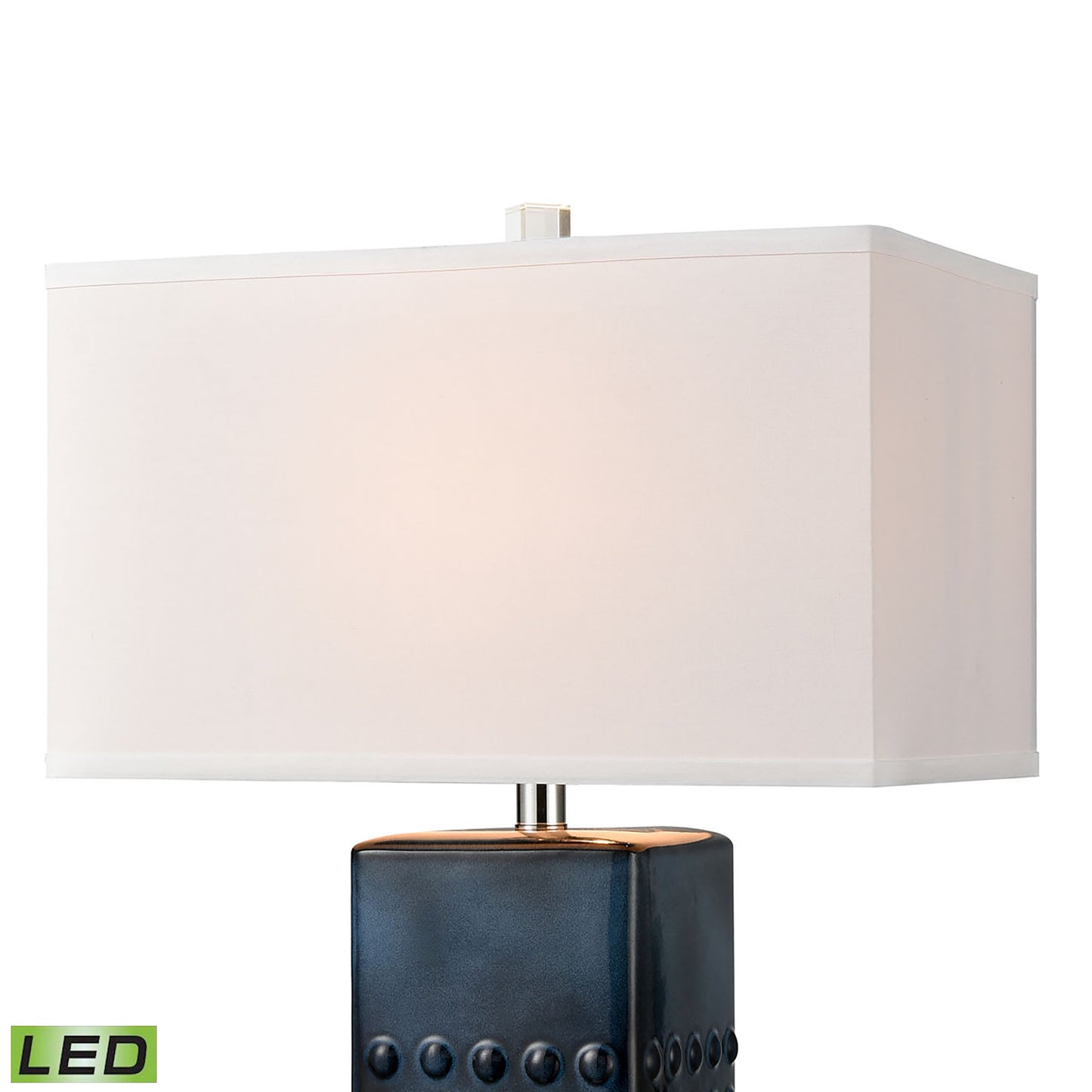 ELK SIGNATURE H019-7223-LED Easdale 30'' High 1-Light Table Lamp - Navy - Includes LED Bulb