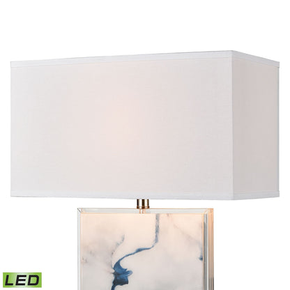 ELK SIGNATURE H019-7229-LED Belhaven 28'' High 1-Light Table Lamp - Blue - Includes LED Bulb