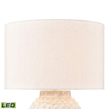 ELK SIGNATURE H019-7256-LED Keem Bay 24'' High 1-Light Table Lamp - White - Includes LED Bulb