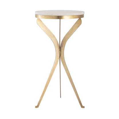 ELK SIGNATURE H0805-10877 Rowe Accent Table - Aged Brass