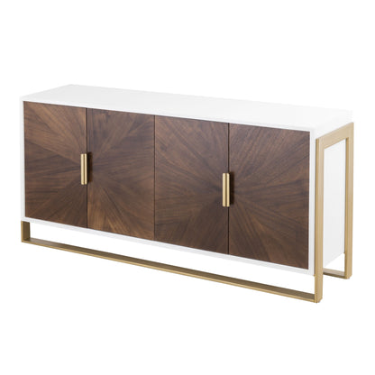 ELK SIGNATURE H0805-9901 Crafton Credenza - Mahogany