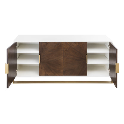 ELK SIGNATURE H0805-9901 Crafton Credenza - Mahogany