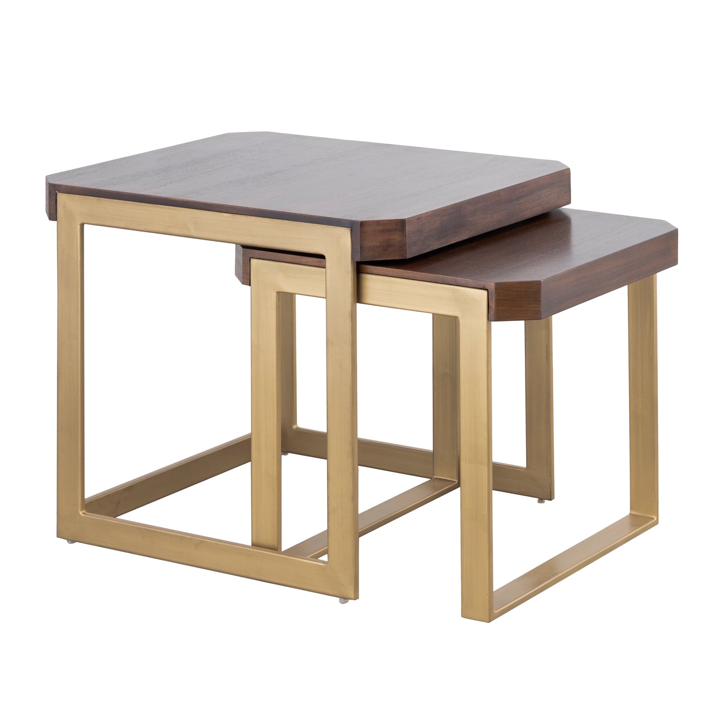 ELK SIGNATURE H0805-9902/S2 Crafton Nesting Table - Set of 2 - Mahogany