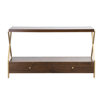 ELK SIGNATURE H0805-9909 Guilford Console Table - Mahogany