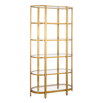 ELK SIGNATURE H0805-9913 Blain Bookshelf - Brass