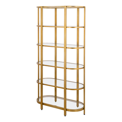 ELK SIGNATURE H0805-9913 Blain Bookshelf - Brass