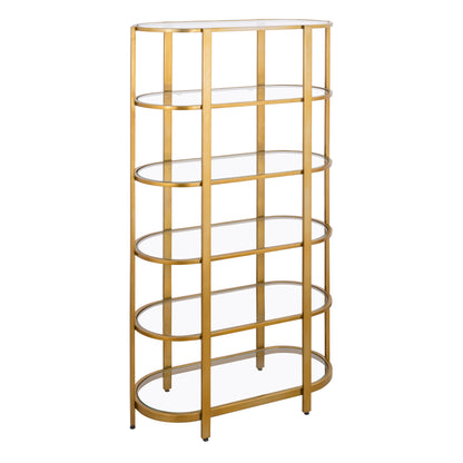 ELK SIGNATURE H0805-9913 Blain Bookshelf - Brass