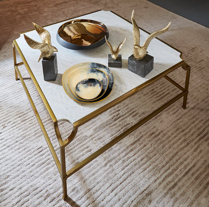 ELK SIGNATURE H0805-9916 Blain Coffee Table - Antique Brass