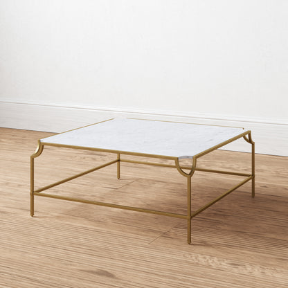 ELK SIGNATURE H0805-9916 Blain Coffee Table - Antique Brass