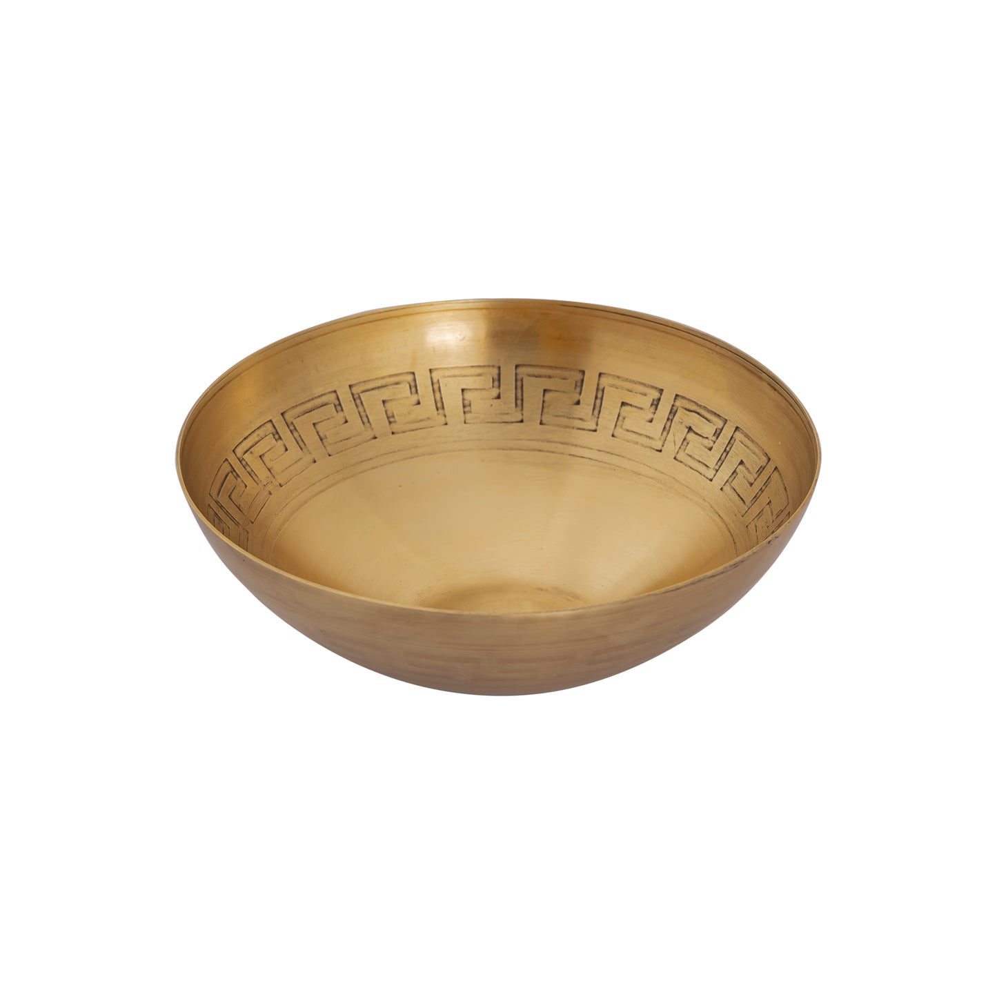 ELK SIGNATURE H0807-10667/S3 Greek Key Bowl - Set of 3 Brass