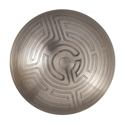 ELK SIGNATURE H0807-10671/S3 Maze Etched Bowl - Set of 3 Nickel