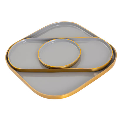 ELK SIGNATURE H0807-9241/S3 Harward Tray - Set of 3