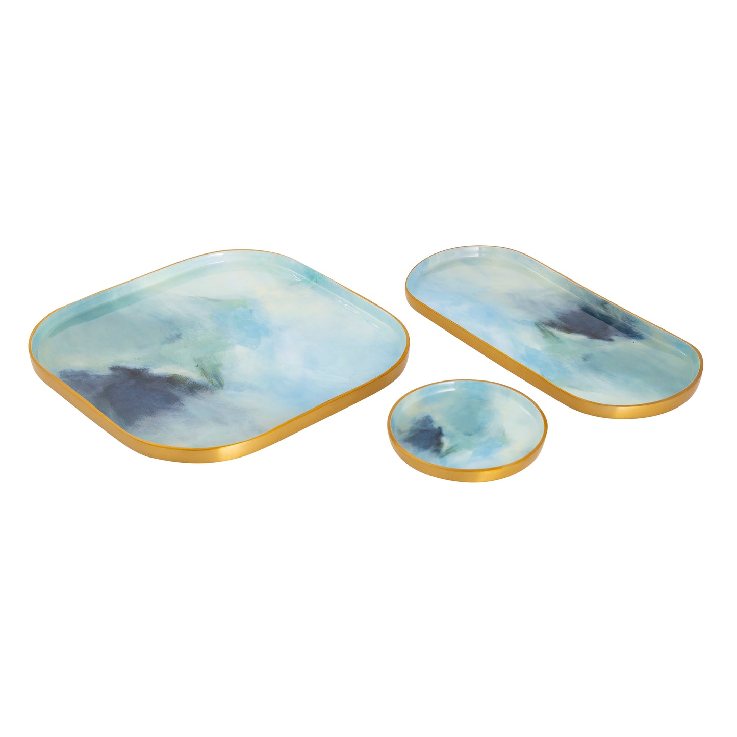 ELK SIGNATURE H0807-9242/S3 Aura Tray - Set of 3